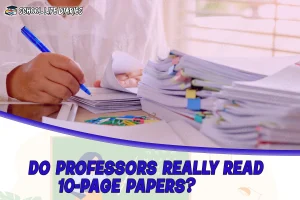 DO PROFESSORS REALLY READ 10-PAGE PAPERS?