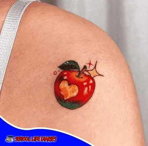 Apple teacher tattoos