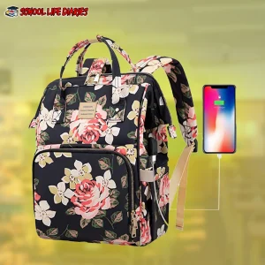 Floral Teacher Backpack