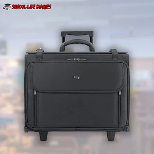 Solo Lincoln Hard-Sided Rolling Catalog Case
