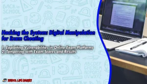 Hacking the System Digital Manipulation for Exam Cheating