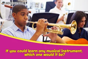 If you could learn any musical instrument, which one would it be