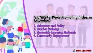 Is UNICEF's Work Promoting Inclusive Education