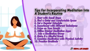 Tips For Incorporating Meditation Into A Student's Routine