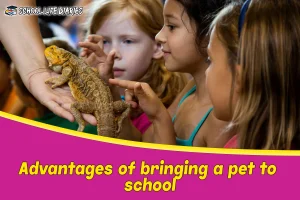 Advantages of bringing a pet to school