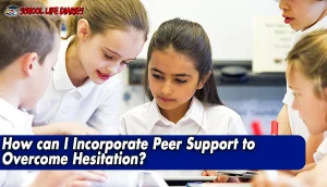 How can I Incorporate Peer Support to Overcome Hesitation