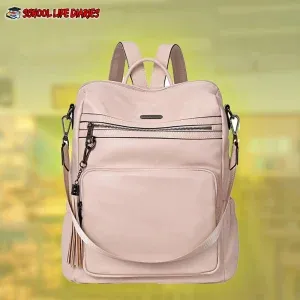 Leather Backpack for Teachers