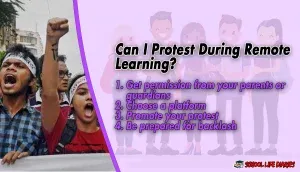 Can I Protest During Remote Learning