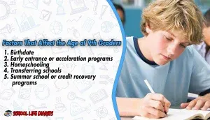 Factors That Affect the Age of 9th Graders