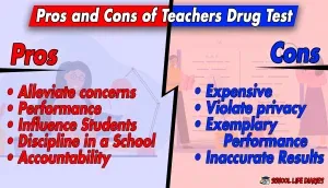 Pros and Cons of Teachers Drug Test