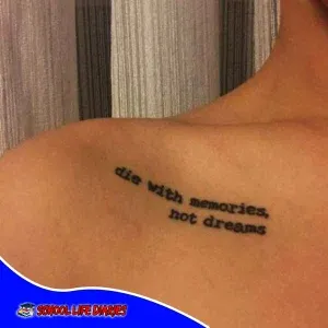 Motivational Quote tattoo