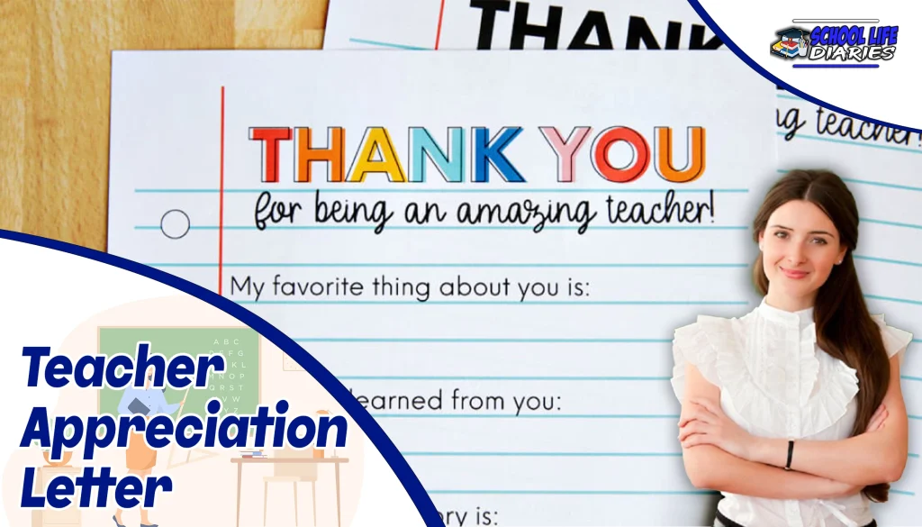 Teacher Appreciation Letter