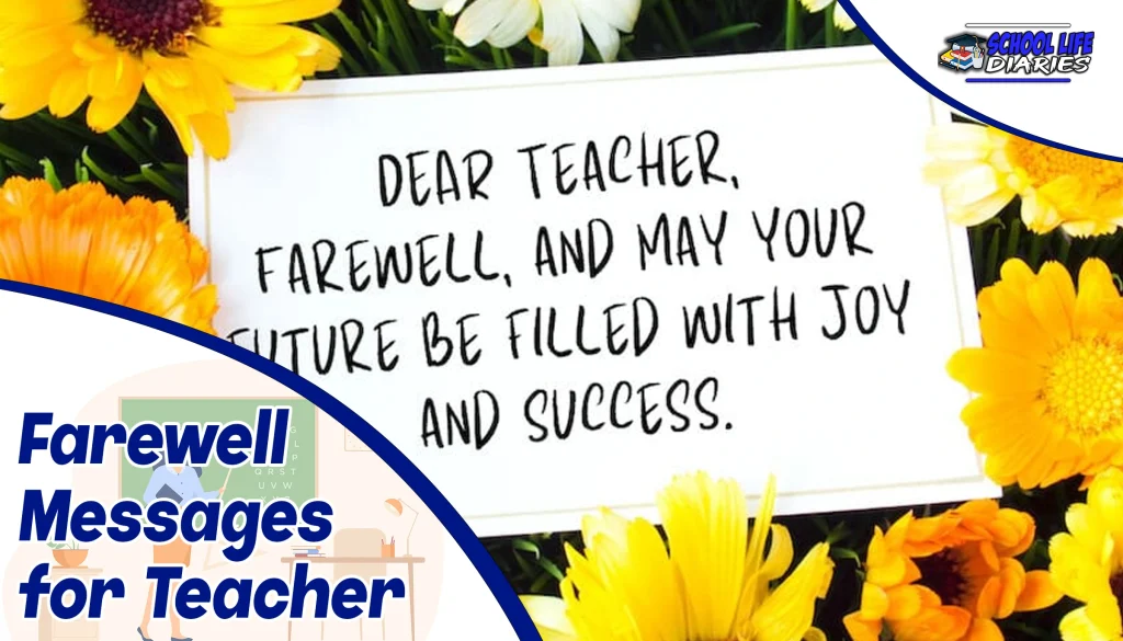 Farewell Messages for Teacher