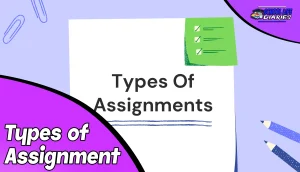 Types of Assignment